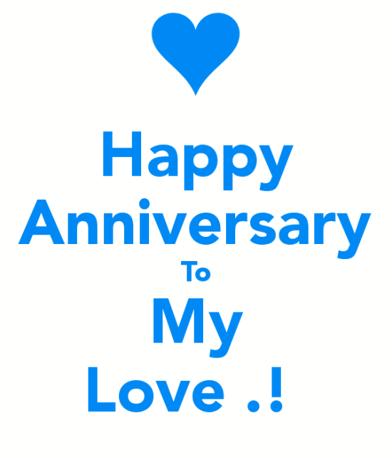 Happy Anniversary To My Love-rvt519