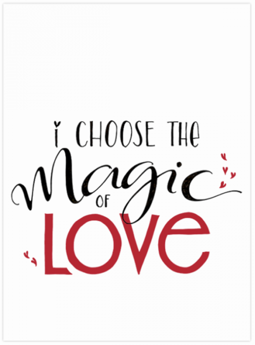 I Choose The Magic Of Love-loc602