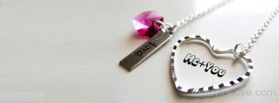 Me And You Heart Locket Image-pol9059