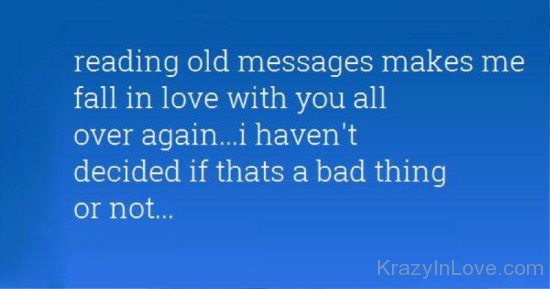 Reading Old Messages Makes Me-ikm249