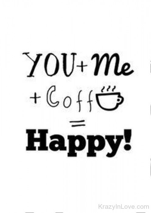 You And Me With Coffe-pol9119