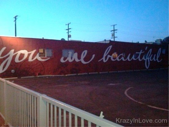 You Are Beautiful Wall Picture-ybe2073