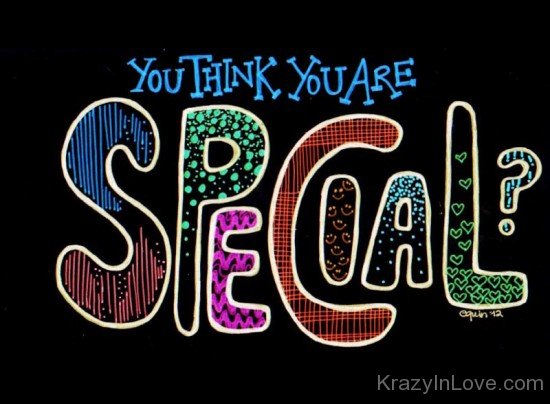 You Think You Are Special-tbw261