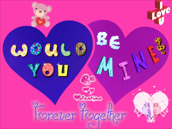 I Love You Would You Be Mine-ebs2323