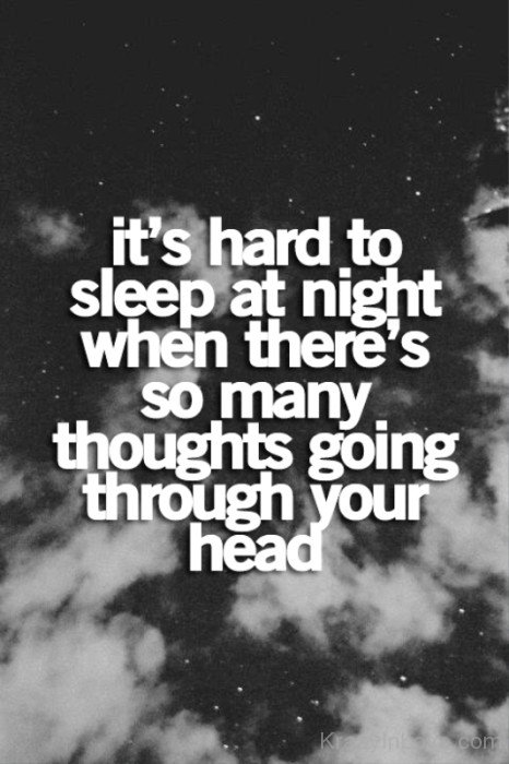 It's Hard To Sleep At Night-PPY8094