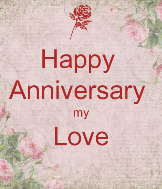 Happy Anniversary My Love kl1067