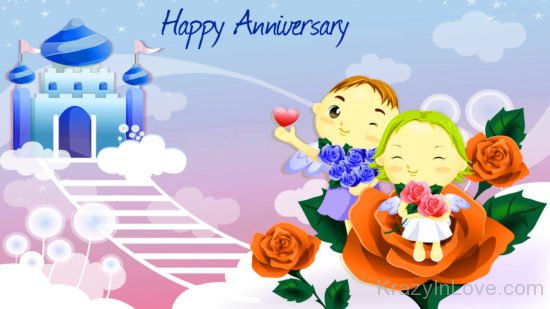 Preety Cartoon Happy Anniversarykl1176